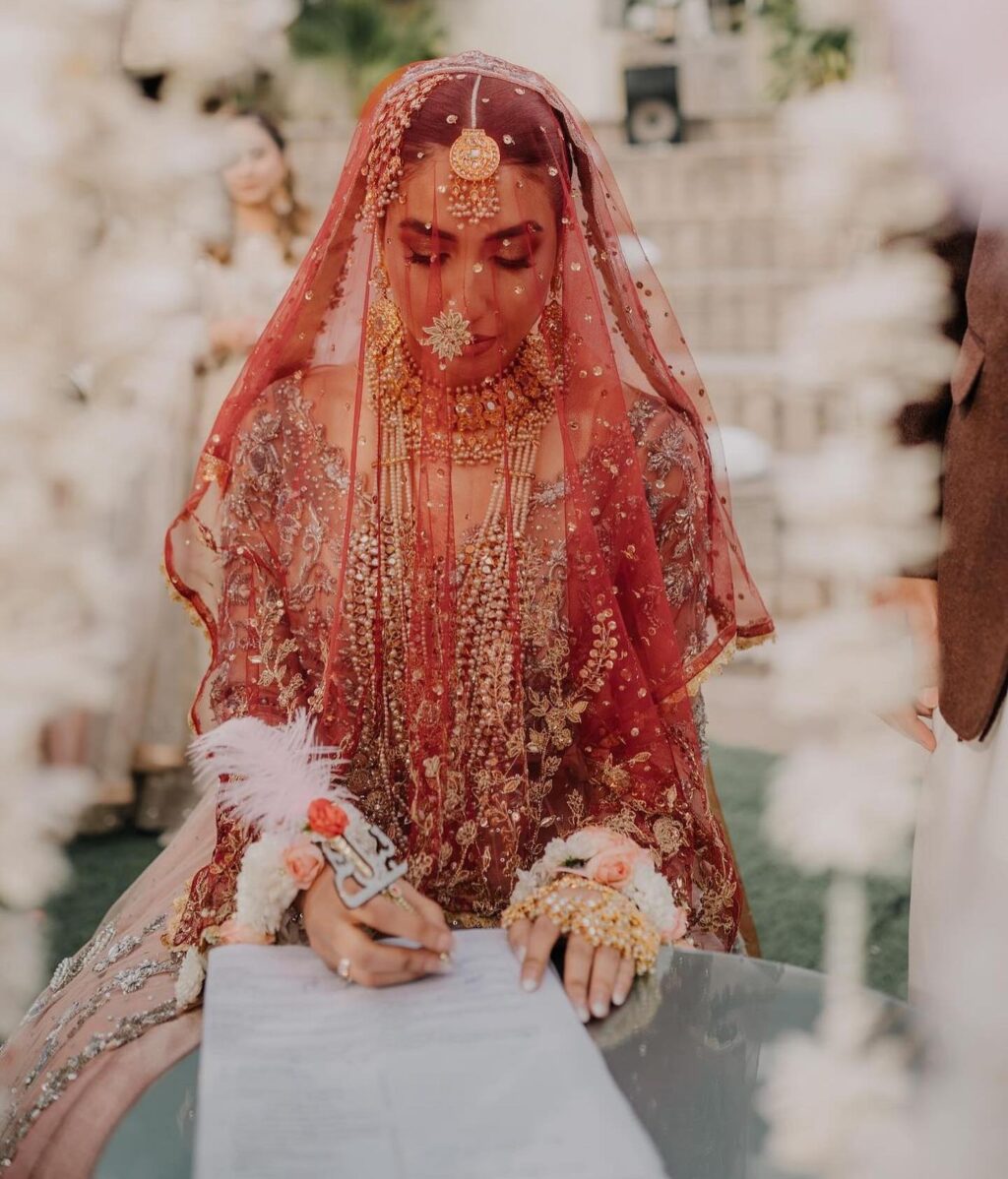 Rabia Javed Sheikh & Shahram’s Beautiful Wedding Pictures
