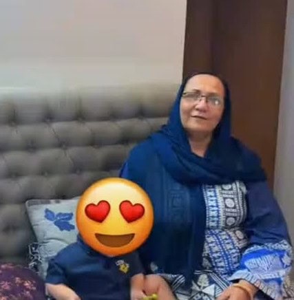 Eman Fatima Emotional After Rajab Butt Attends Son's Birthday Eman Fatima Emotional After Rajab Butt Attends Son’s Birthday