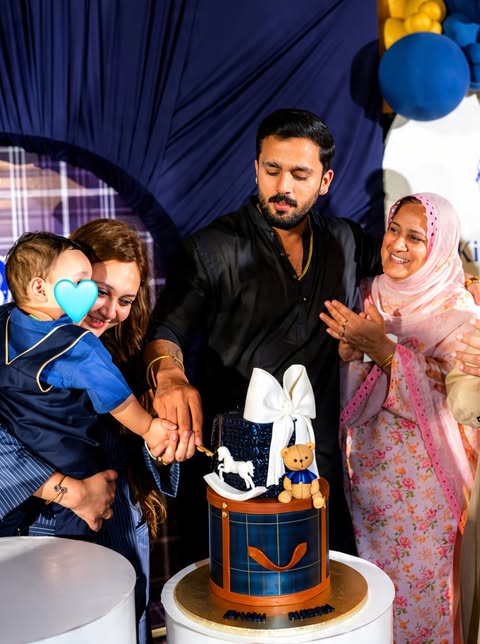 Eman Fatima Emotional After Rajab Butt Attends Son's Birthday Eman Fatima Emotional After Rajab Butt Attends Son’s Birthday