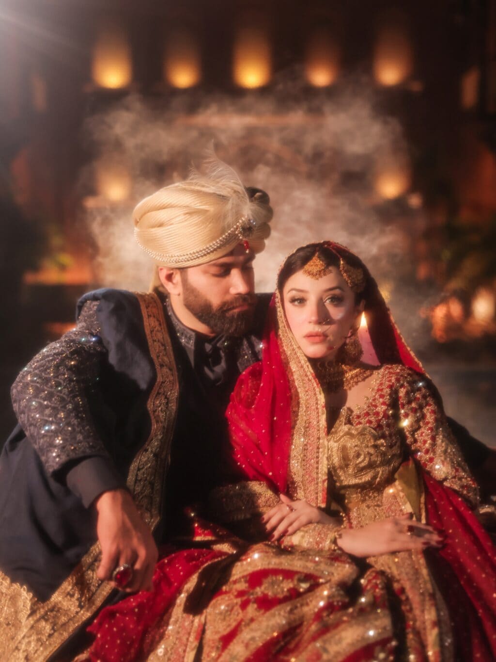 Usman Javed & Meherman Khan Aka Torsum And Gul Mehar Turn Royalty In Shoot Usman Javed & Meherman Khan Aka Torsum And Gul Mehar Turn Royalty In Shoot