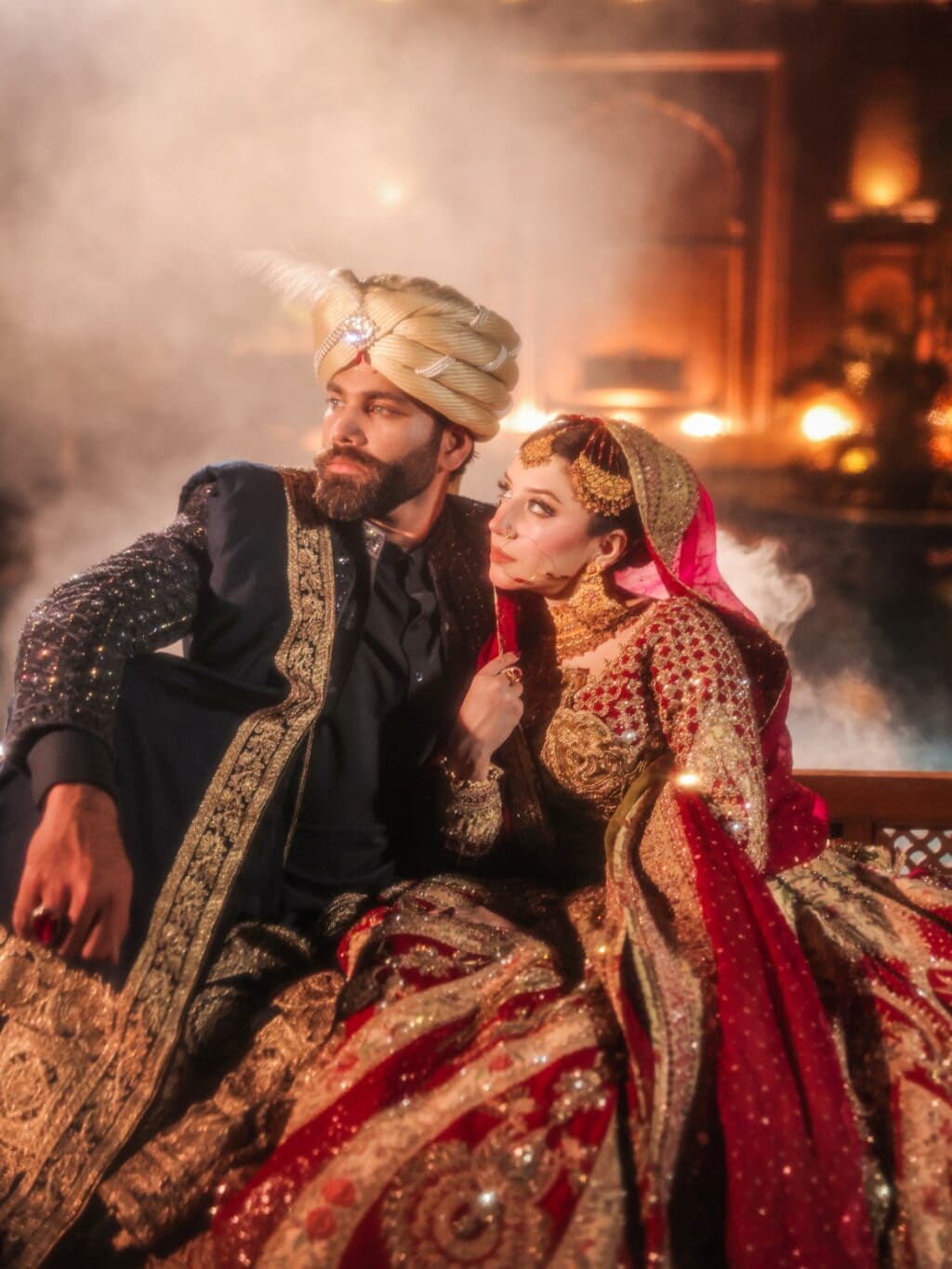 Usman Javed & Meherman Khan Aka Torsum And Gul Mehar Turn Royalty In Shoot Usman Javed & Meherman Khan Aka Torsum And Gul Mehar Turn Royalty In Shoot