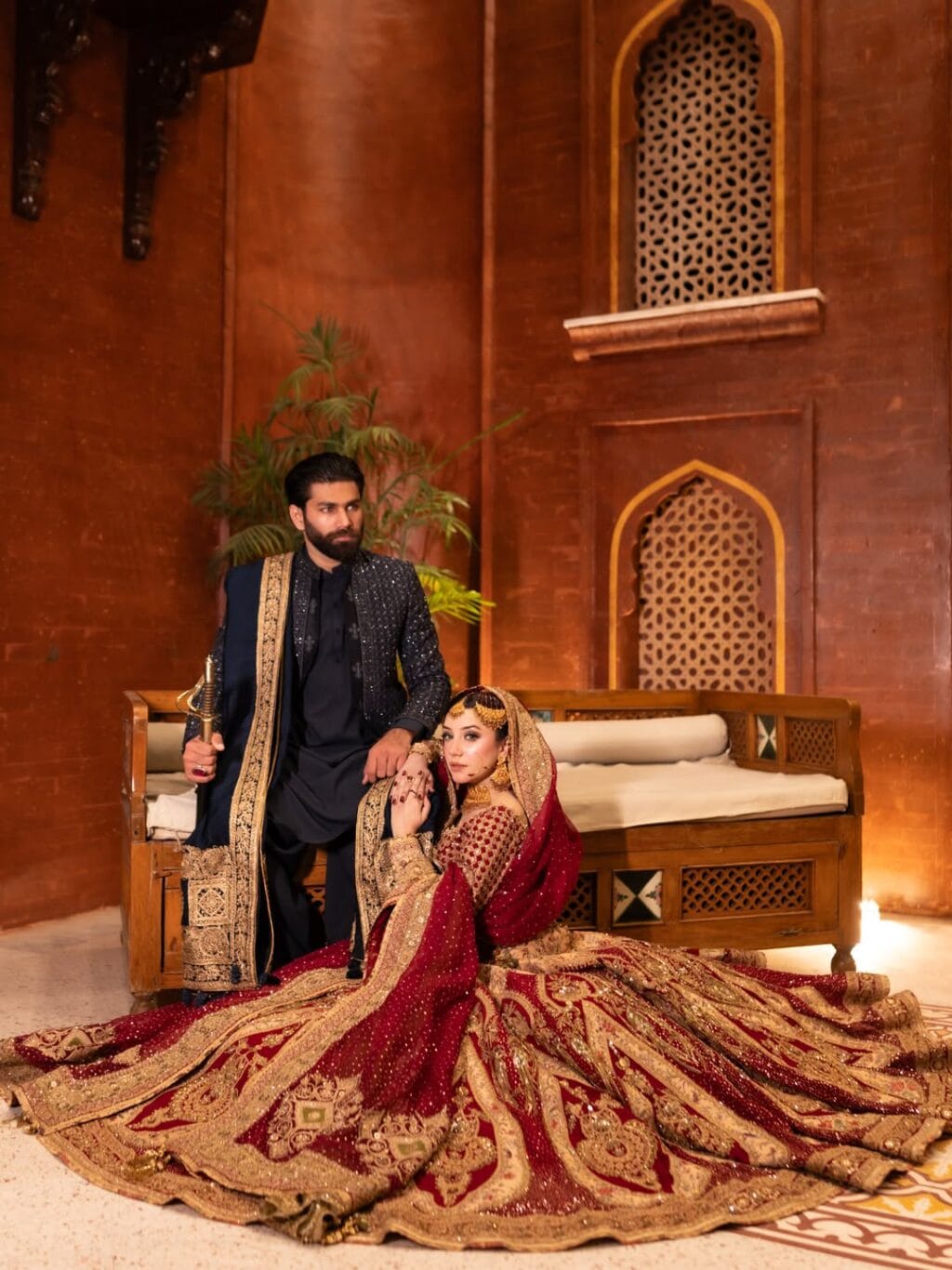 Usman Javed & Meherman Khan Aka Torsum And Gul Mehar Turn Royalty In Shoot Usman Javed & Meherman Khan Aka Torsum And Gul Mehar Turn Royalty In Shoot