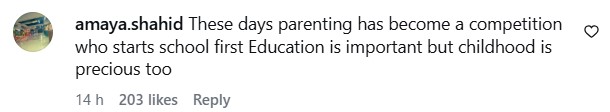 Public Reacts To Saboor Aly Sending 1.5 Year Old Daughter To School Public Reacts To Saboor Aly Sending 1.5 Year Old Daughter To School