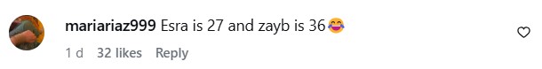 Esra Ayesha & Zayb Khan's Age Difference Triggers Debate Esra Ayesha & Zayb Khan’s Age Difference Triggers Debate