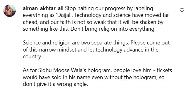 Mishi Khan's Take On Sidhu Moosewala's Hologram Concert Elicits Debate Mishi Khan's Take On Sidhu Moosewala's Hologram Concert Elicits Debate