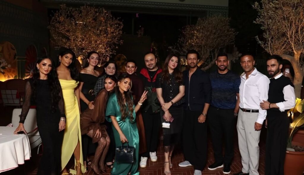 Atif Aslam Celebrates Wife's Birthday in Dubai Atif Aslam Celebrates Wife’s Birthday in Dubai