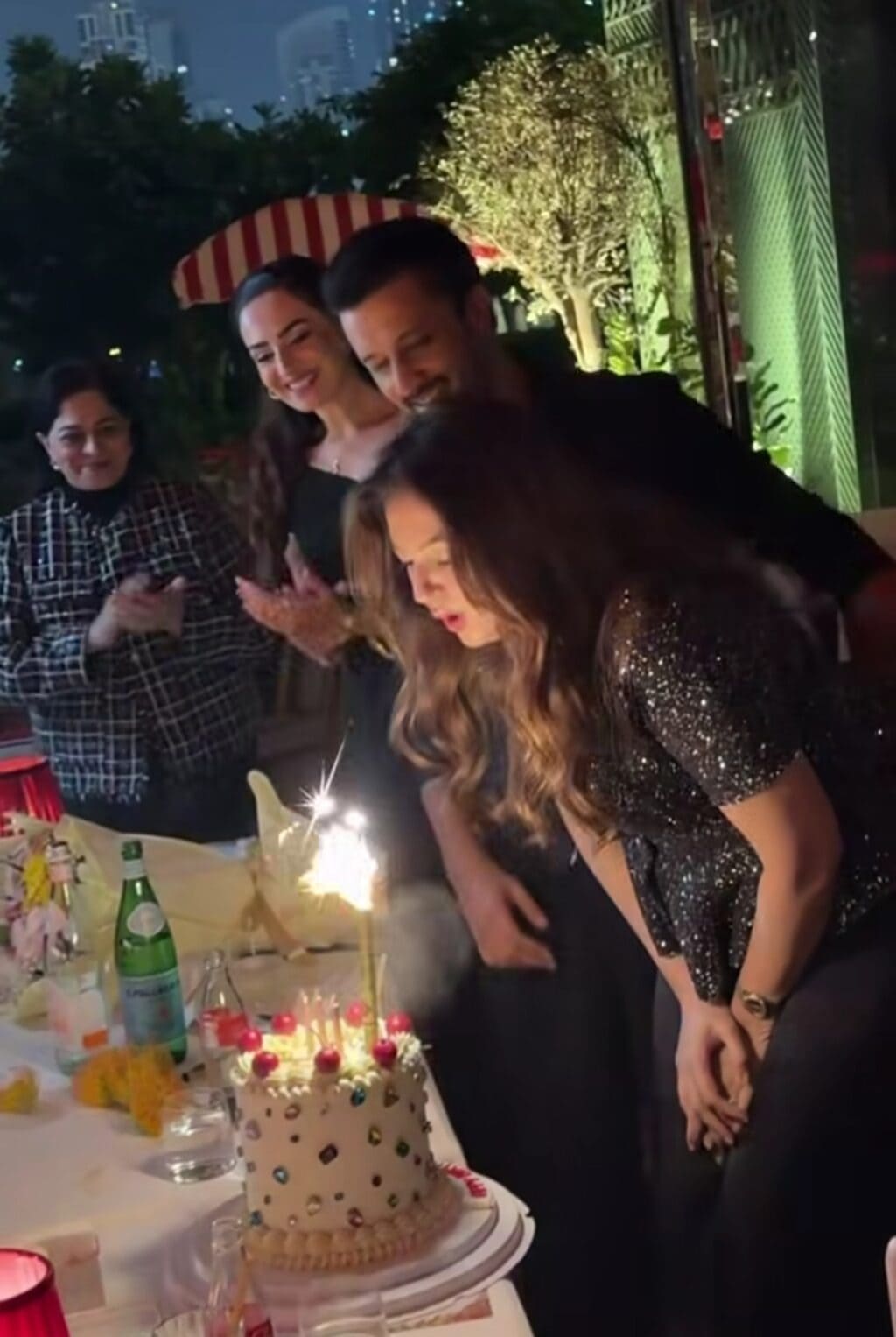 Atif Aslam Celebrates Wife's Birthday in Dubai Atif Aslam Celebrates Wife’s Birthday in Dubai
