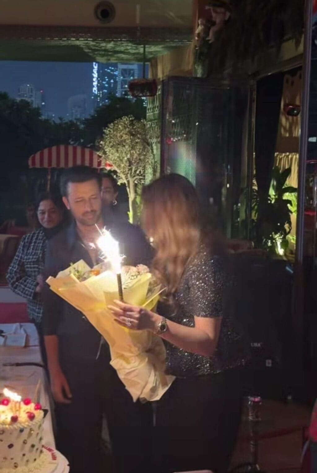 Atif Aslam Celebrates Wife's Birthday in Dubai Atif Aslam Celebrates Wife’s Birthday in Dubai