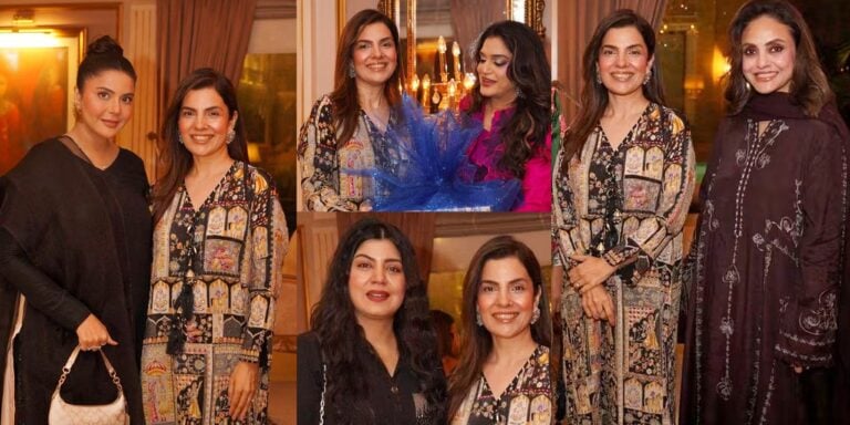 Kiran Khan Hosts Close Friends at Her Home After Wedding