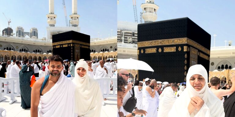 Kiran Ashfaque’s First Umrah with Husband After Religious Transformation