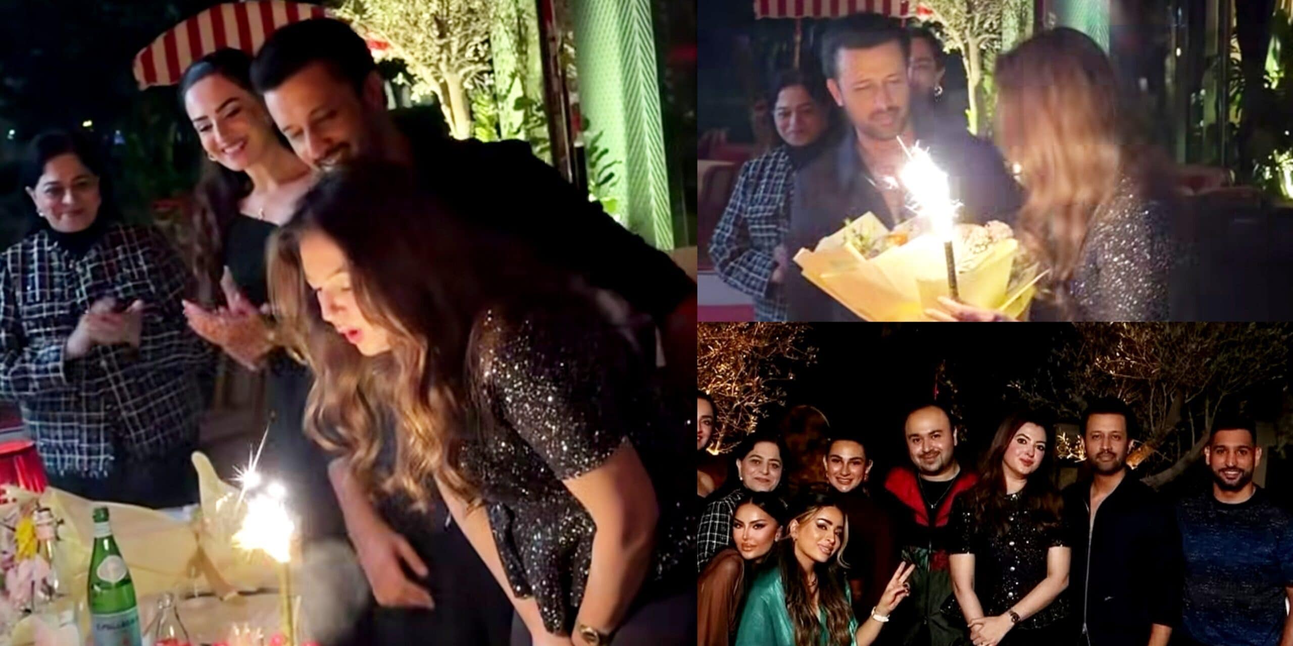 Atif Aslam Celebrates Wife’s Birthday in Dubai