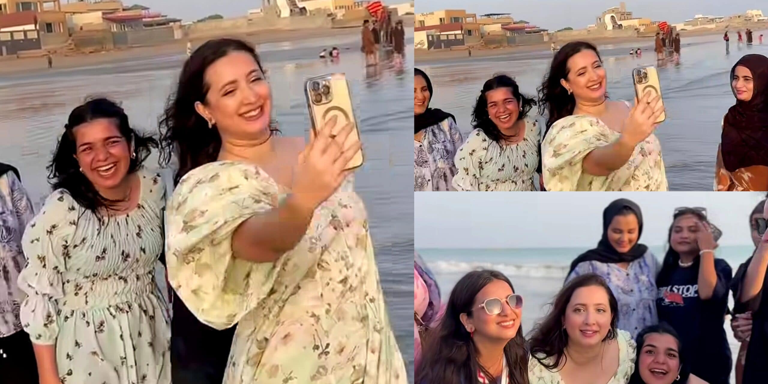 Komal Aziz Criticized For Her Show Off Picnic with Staff
