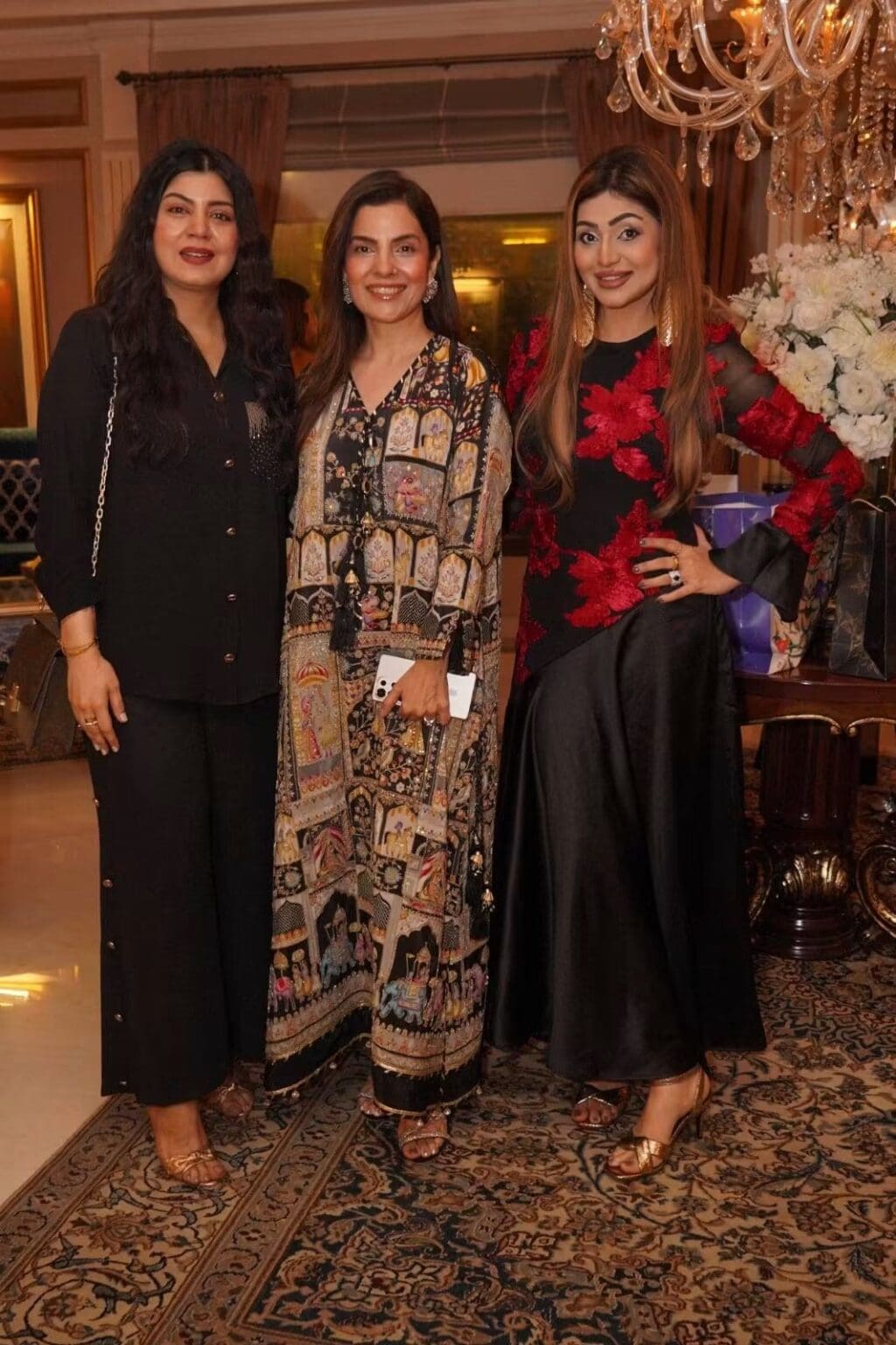 Kiran Khan Hosts Close Friends at Her Home After Wedding Kiran Khan Hosts Close Friends at Her Home After Wedding