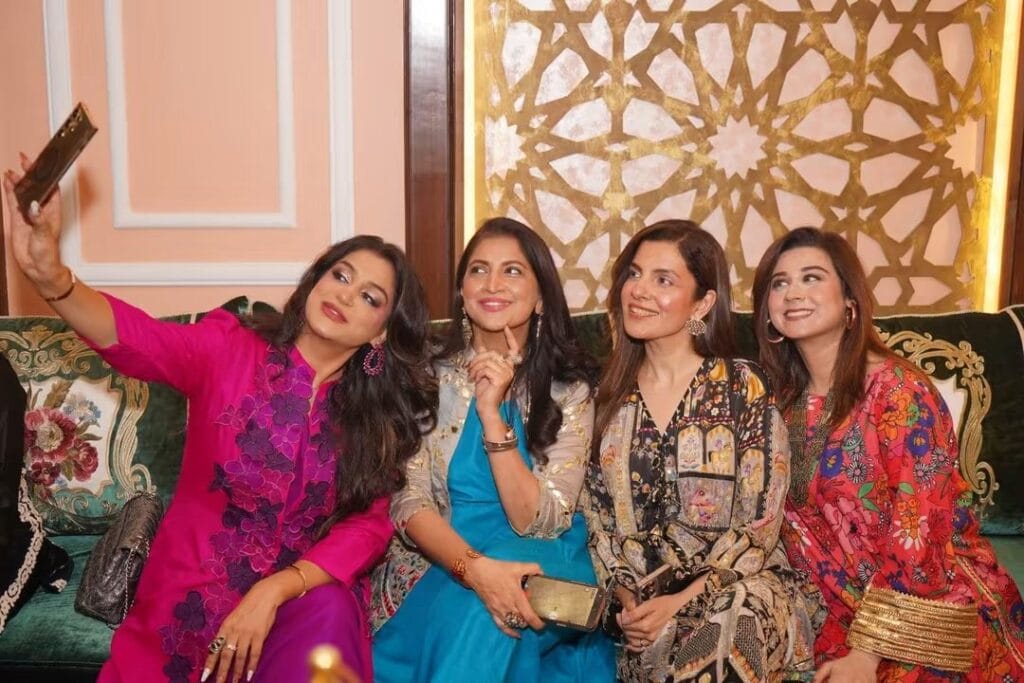 Kiran Khan Hosts Close Friends at Her Home After Wedding Kiran Khan Hosts Close Friends at Her Home After Wedding