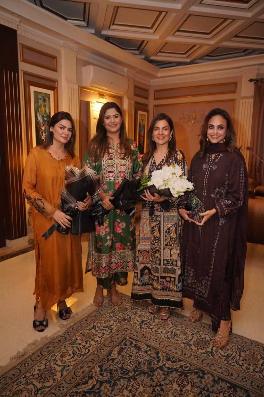 Kiran Khan Hosts Close Friends at Her Home After Wedding Kiran Khan Hosts Close Friends at Her Home After Wedding