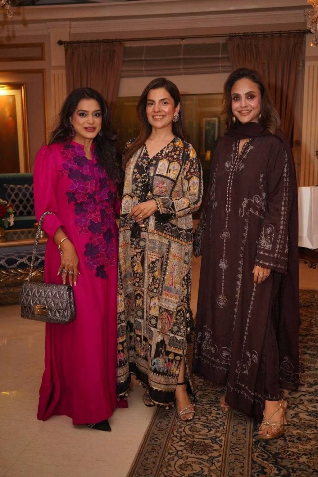 Kiran Khan Hosts Close Friends at Her Home After Wedding Kiran Khan Hosts Close Friends at Her Home After Wedding