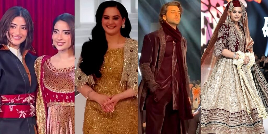 Top Pakistani Celebrities Grace Laam Fashion Week Top Pakistani Celebrities Grace Laam Fashion Week