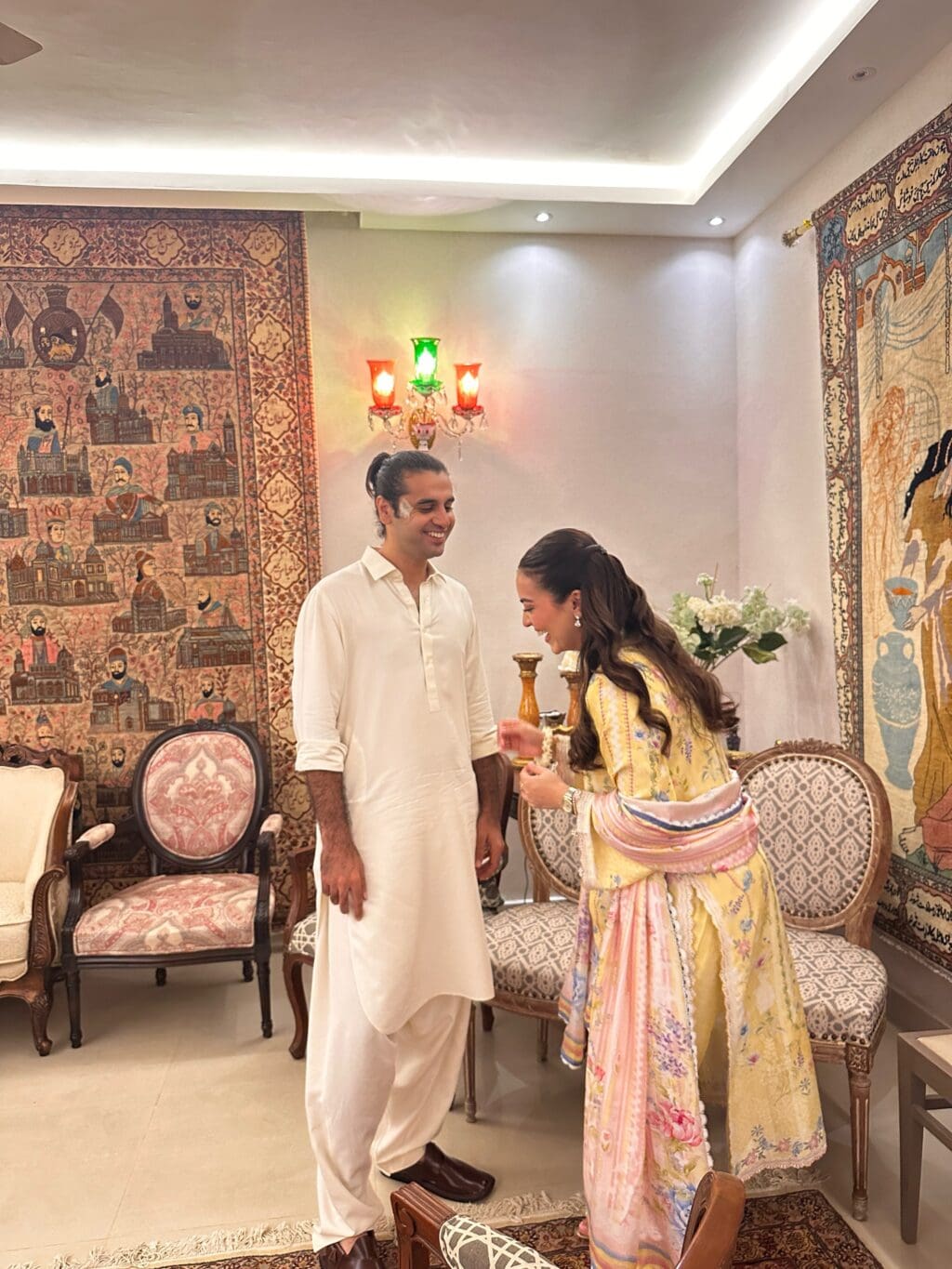 Raza Talish Engagement Pictures