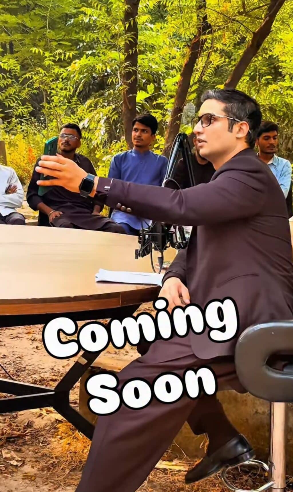 Rehan Tariq Faces Backlash For Recording Podcast in Graveyard Rehan Tariq Faces Backlash For Recording Podcast in Graveyard