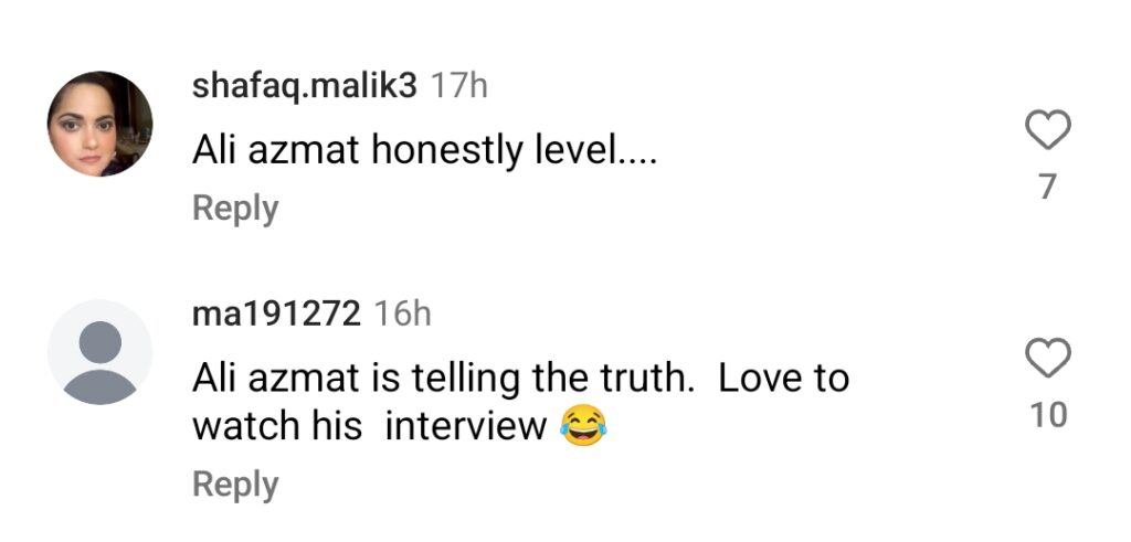 Ali Azmat's Statement About Humayun Saeed’s Jawani Gets Public Attention Ali Azmat’s Statement About Humayun Saeed’s Jawani Gets Public Attention