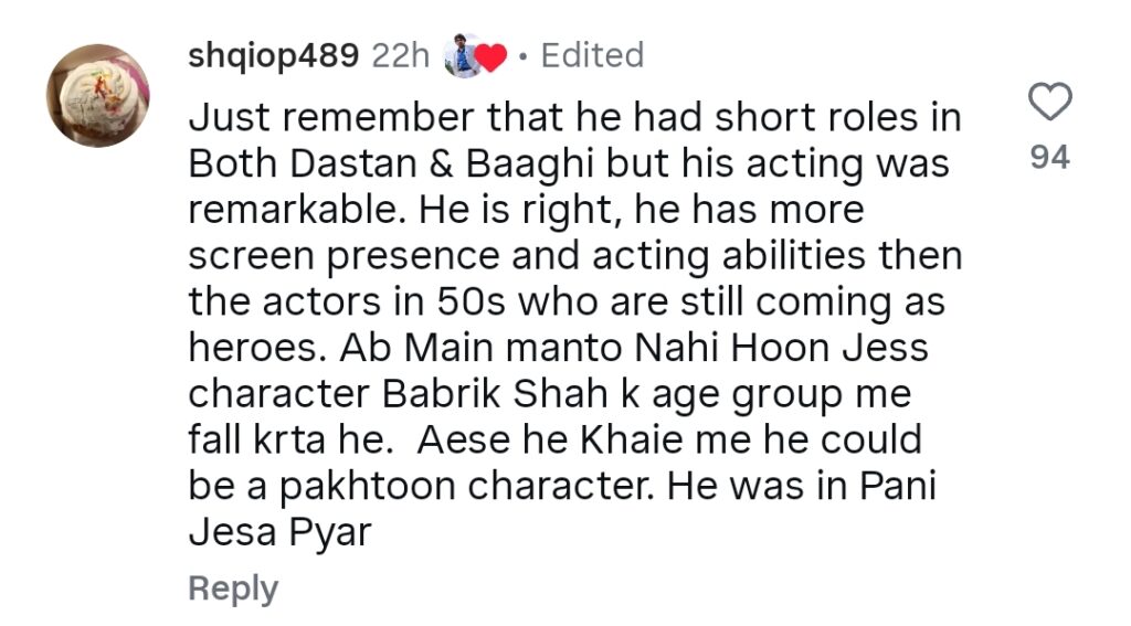 Babrik Shah Complaints About Industry’s Behavior Towards Him