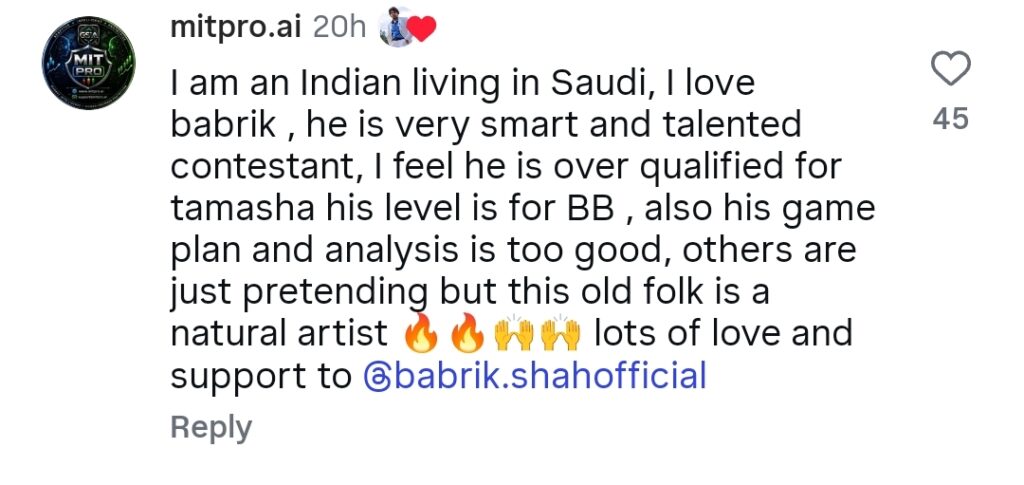 Babrik Shah Complaints About Industry’s Behavior Towards Him
