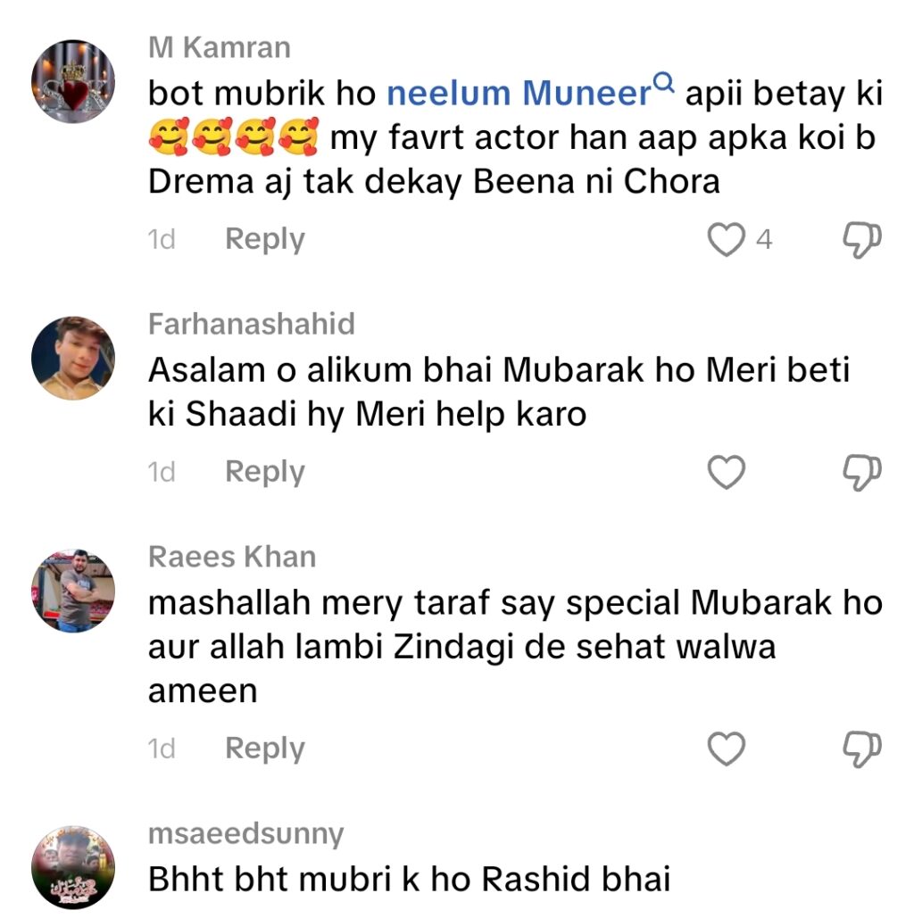 Neelam Muneer Blessed With A Baby Boy
