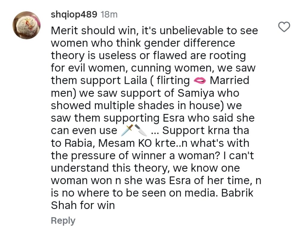 Nadia Afgan Criticized For Wanting to See Esra or Samiya as Winner