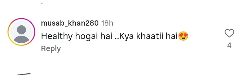 Komal Aziz’s Sudden Weight Gain Gets Public Attention