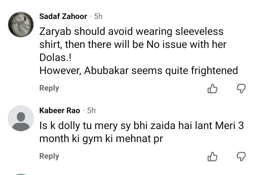 Durefishan Saleem Responded To Dar e Nijat’s Bicep Trolling