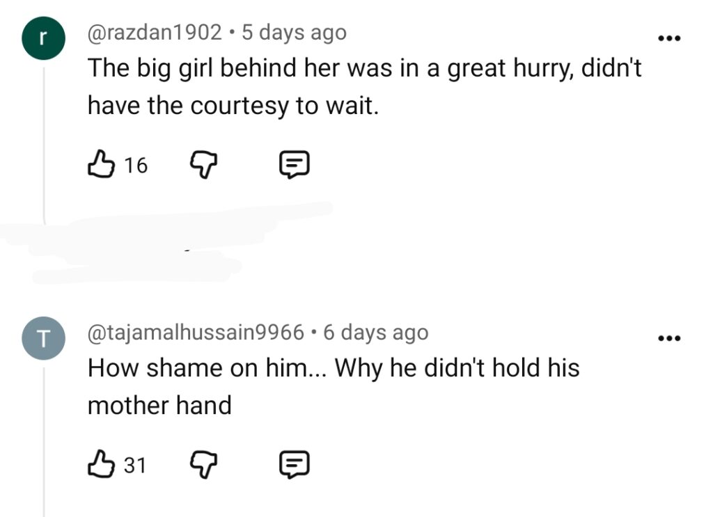 Asad Siddiqui Criticized For Holding Wife's Hand While Mother Falls on Floor Asad Siddiqui Criticized For Holding Wife’s Hand While Mother Falls on Floor