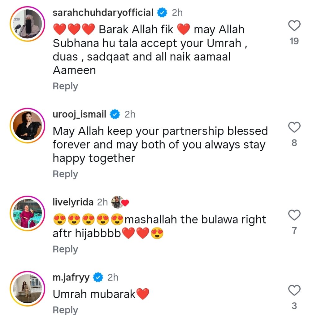 Kiran Ashfaque’s First Umrah with Husband After Religious Transformation