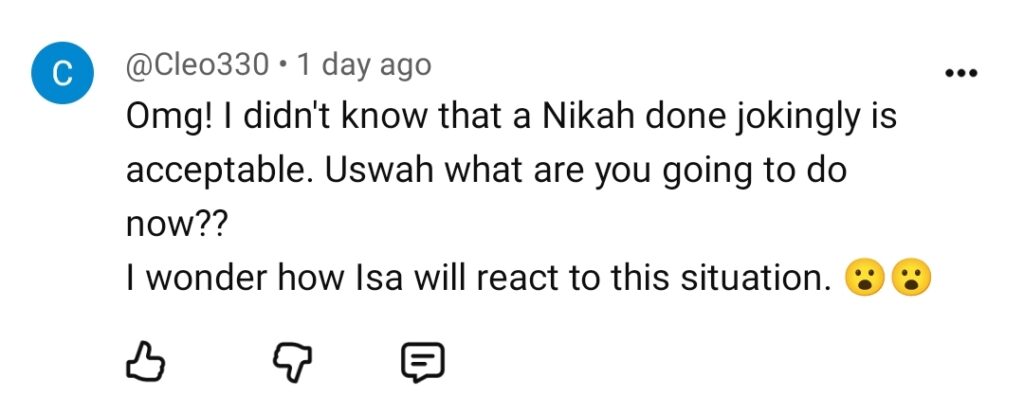 Drama Series Uswah's Controversial Nikah Sequence Heavily Criticized Drama Series Uswah’s Controversial Nikah Sequence Heavily Criticized