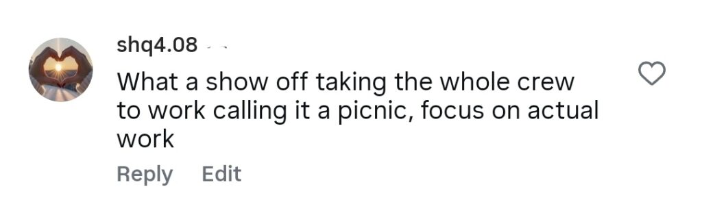Komal Aziz Criticized For Her Show Off Picnic with Staff Komal Aziz Criticized For Her Show Off Picnic with Staff