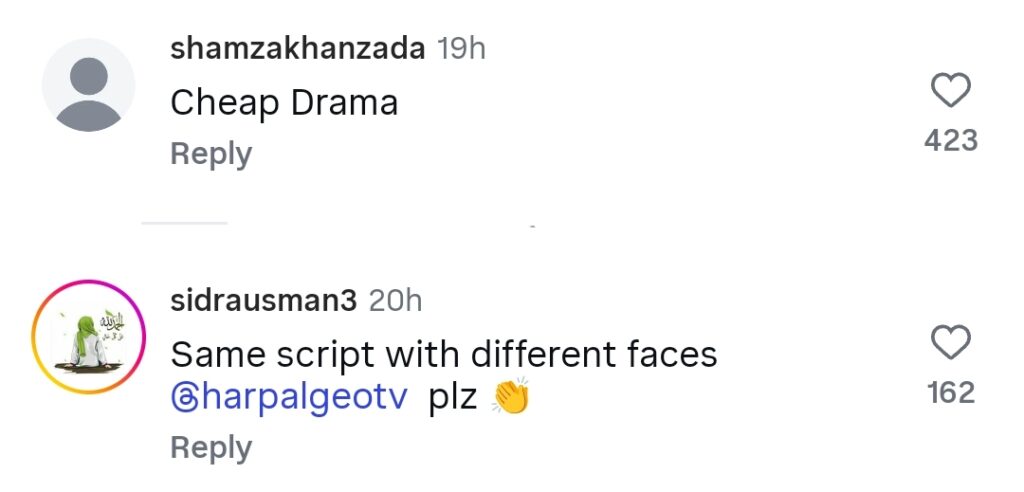 Nashtar Criticized For Danish Taimoor’s Signature Bold Romance