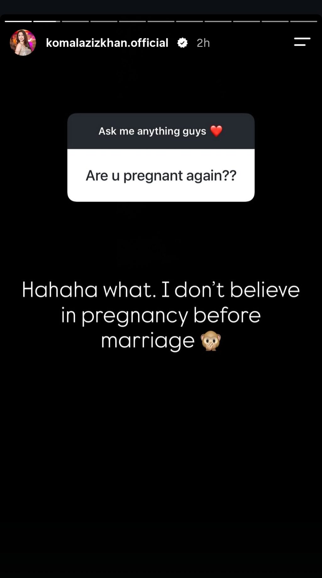Komal Aziz On Pregnancy Before Marriage Komal Aziz On Pregnancy Before Marriage