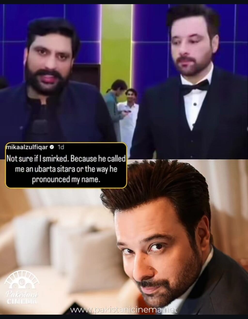 Mikaal Zulfiqar Expresses Disappointment over Journalist's Introduction Mikaal Zulfiqar Expresses Disappointment over Journalist’s Introduction