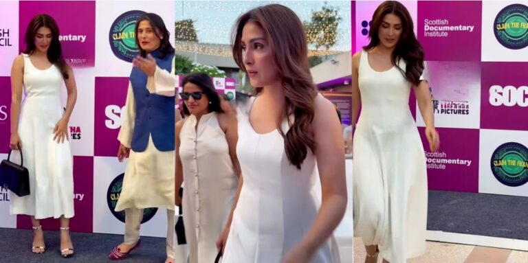 Ayeza Khan’s Latest Appearance in Bold White Dress Heavily Criticized