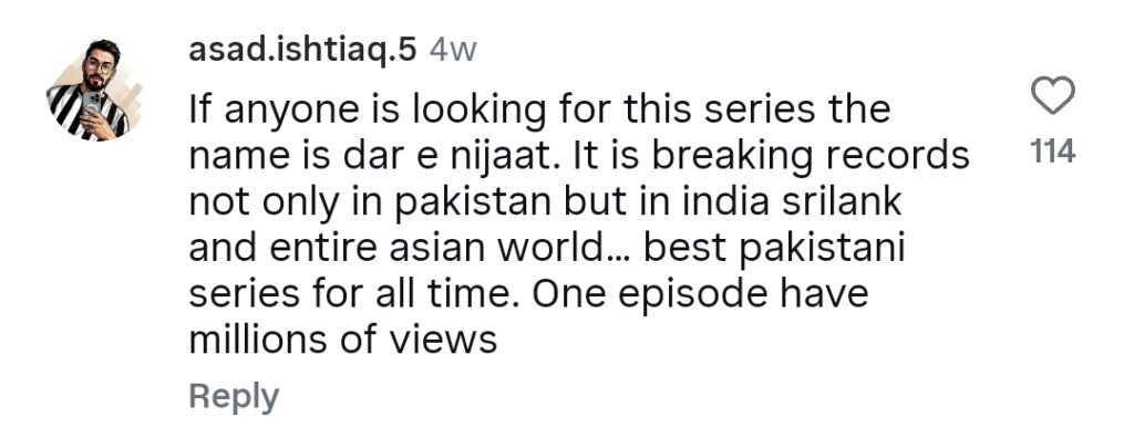 Dar e Nijaat To Air in Arabic Soon