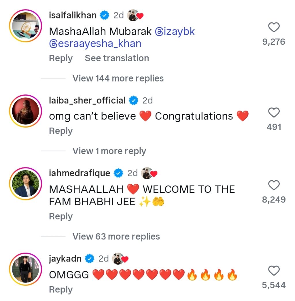 Adnan Siddiqui’s Special Nikah wish In Urdu For Esra Ayesha & Zayb Khan