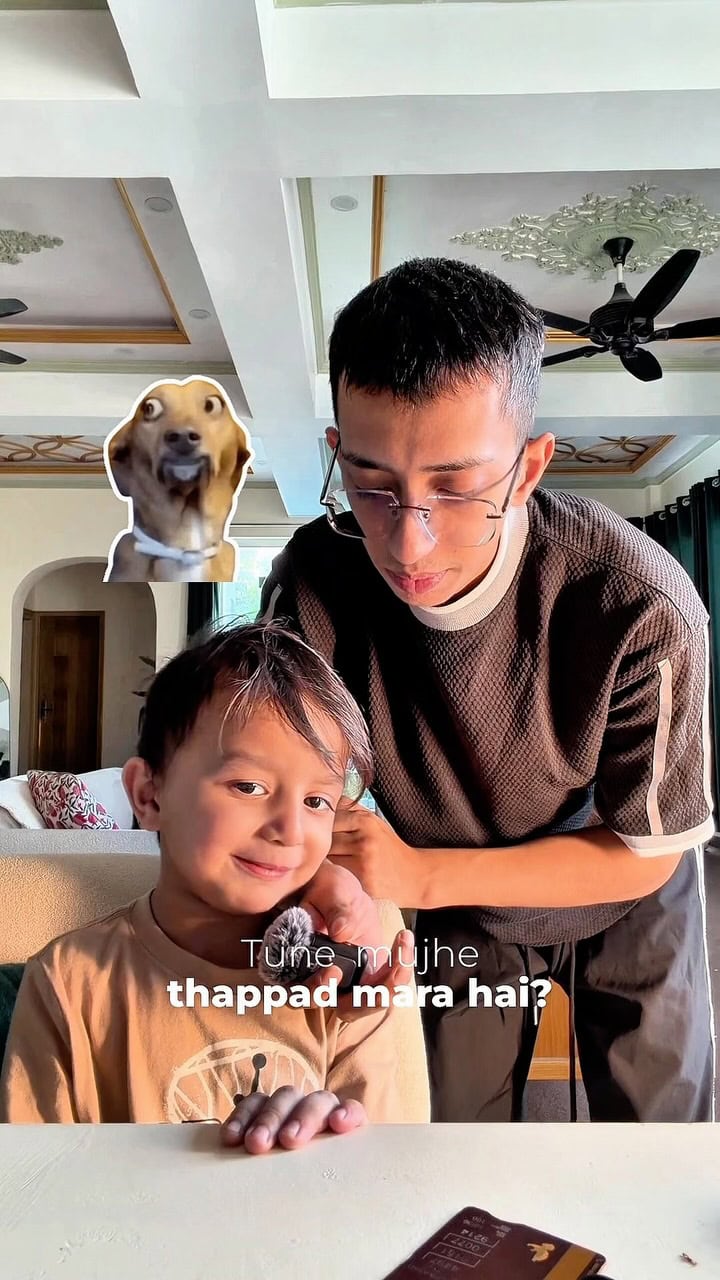Vlogger Asad Pervaiz Video With Son Sparks Backlash Vlogger Asad Pervaiz Video With Son Sparks Backlash