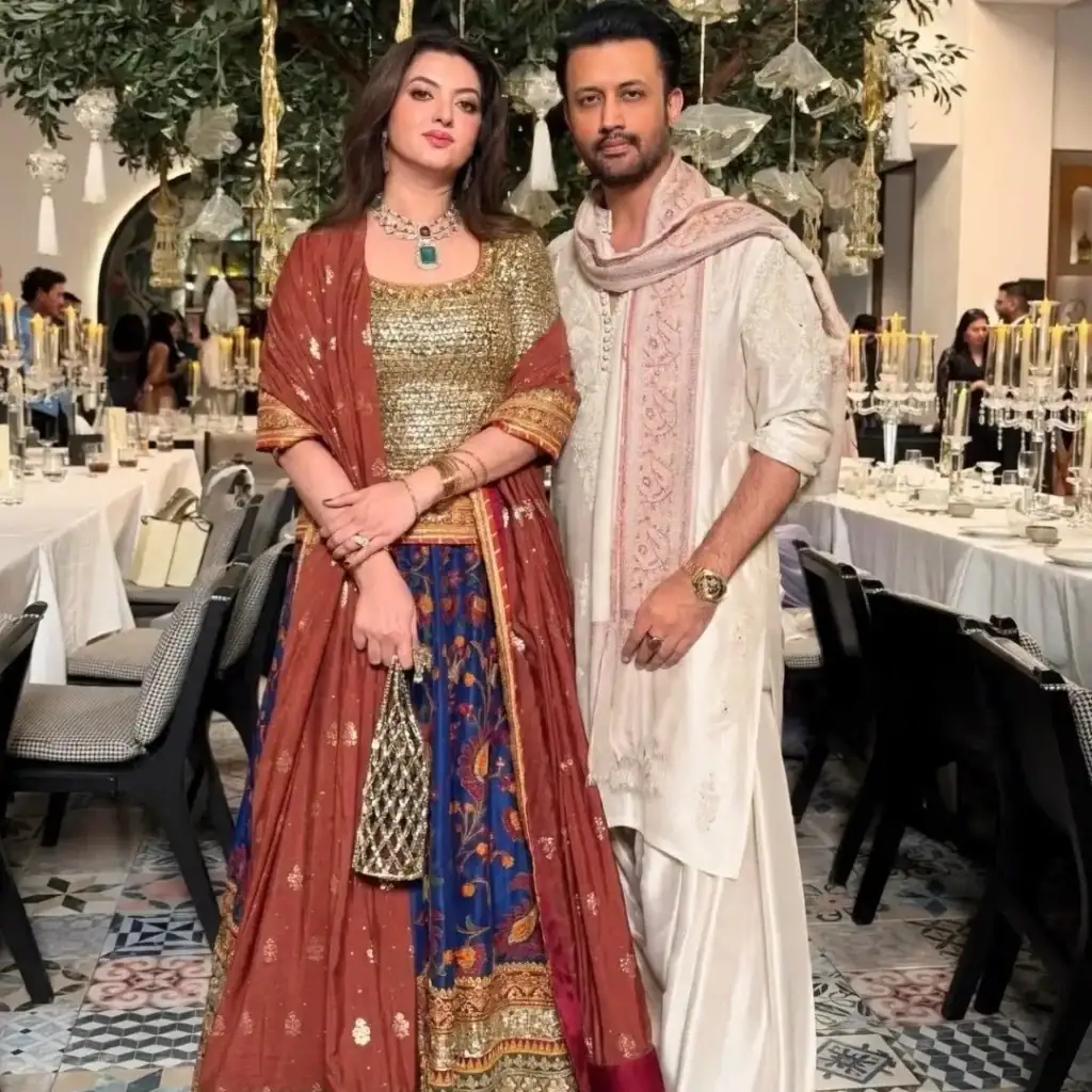 Atif Aslam Shines With Wife Sara At A Dubai Wedding Auto Draft