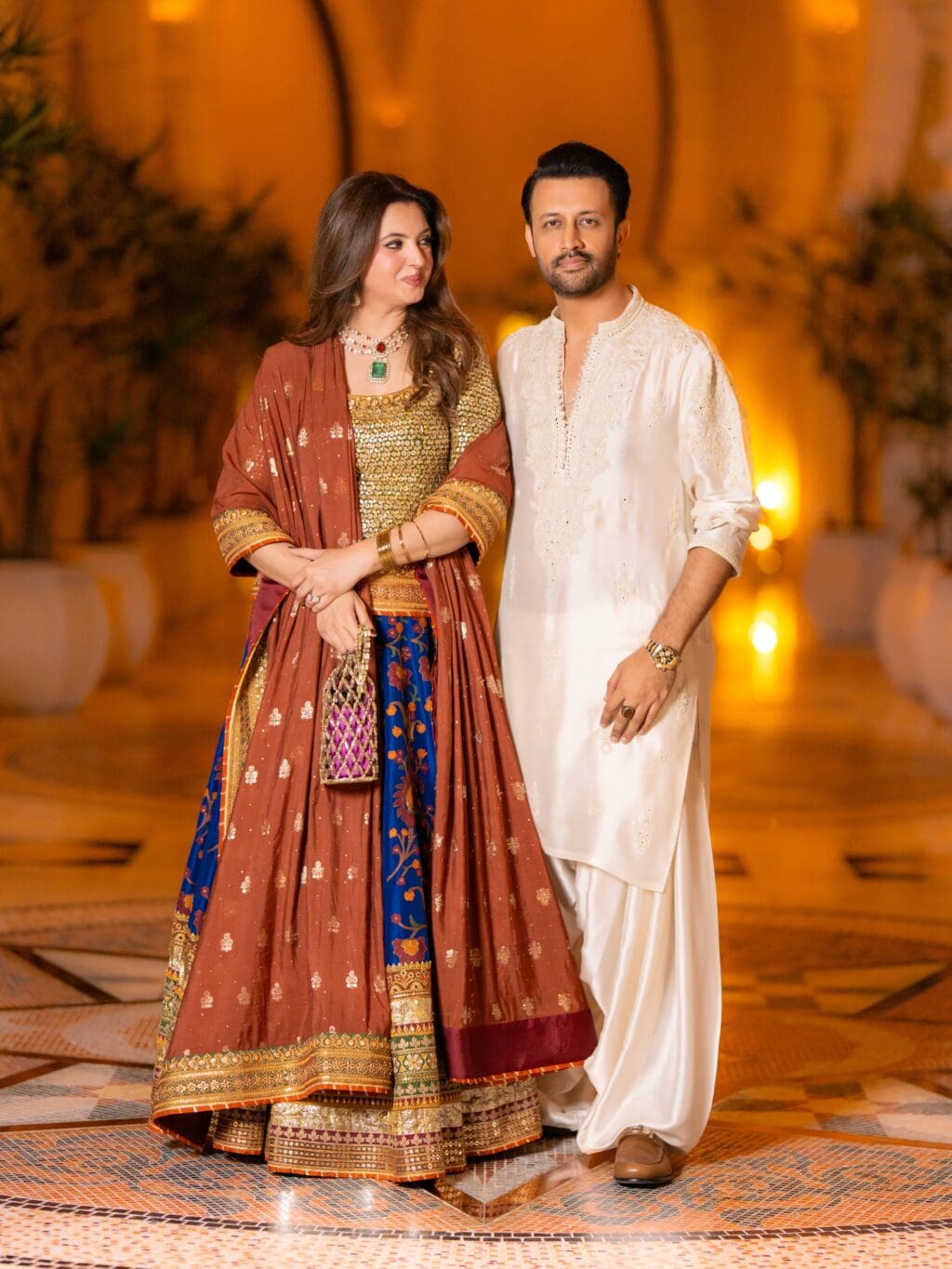 Atif Aslam Shines With Wife Sara At A Dubai Wedding Auto Draft