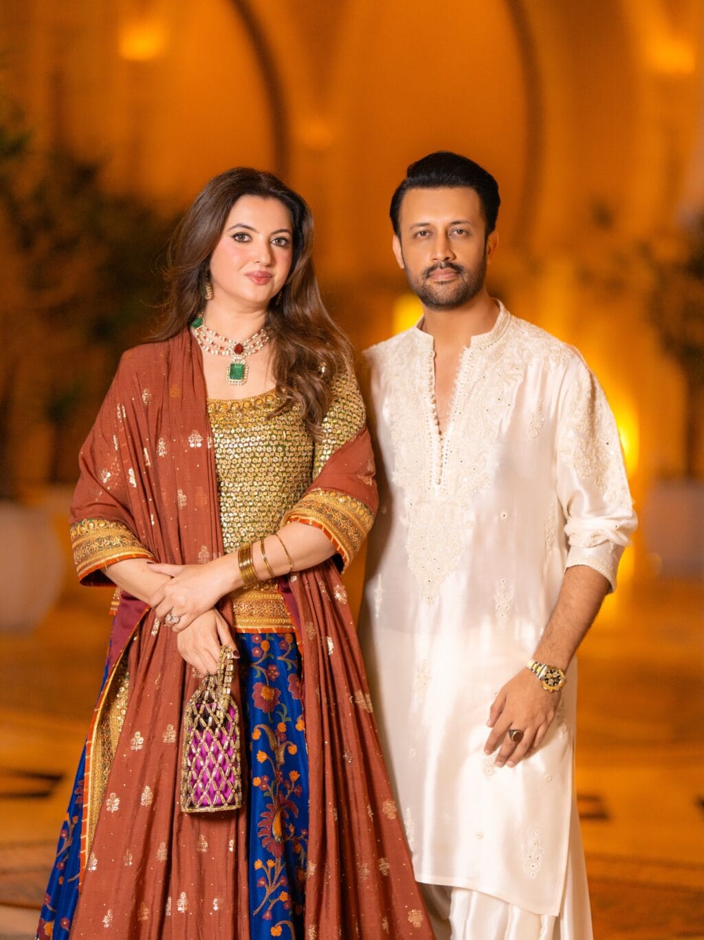 Atif Aslam Shines With Wife Sara At A Dubai Wedding Auto Draft