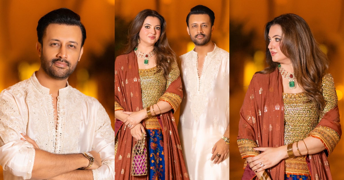Atif Aslam Shines With Wife Sara At A Dubai Wedding