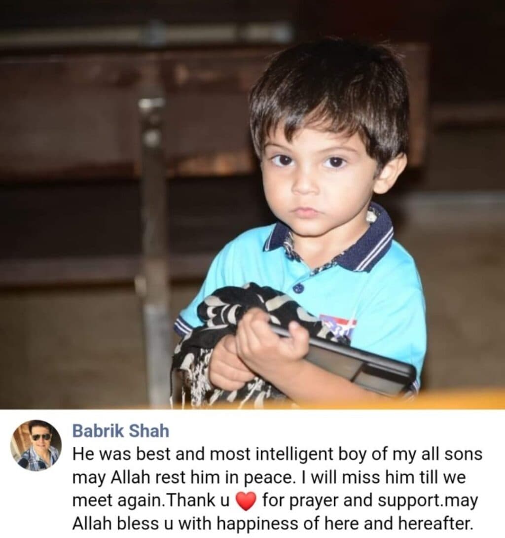 Zee Khan's Insensitive Comment on Babrik Shah Son's Death Highly Condemned Zee Khan’s Insensitive Comment on Babrik Shah Son’s Death Highly Condemned