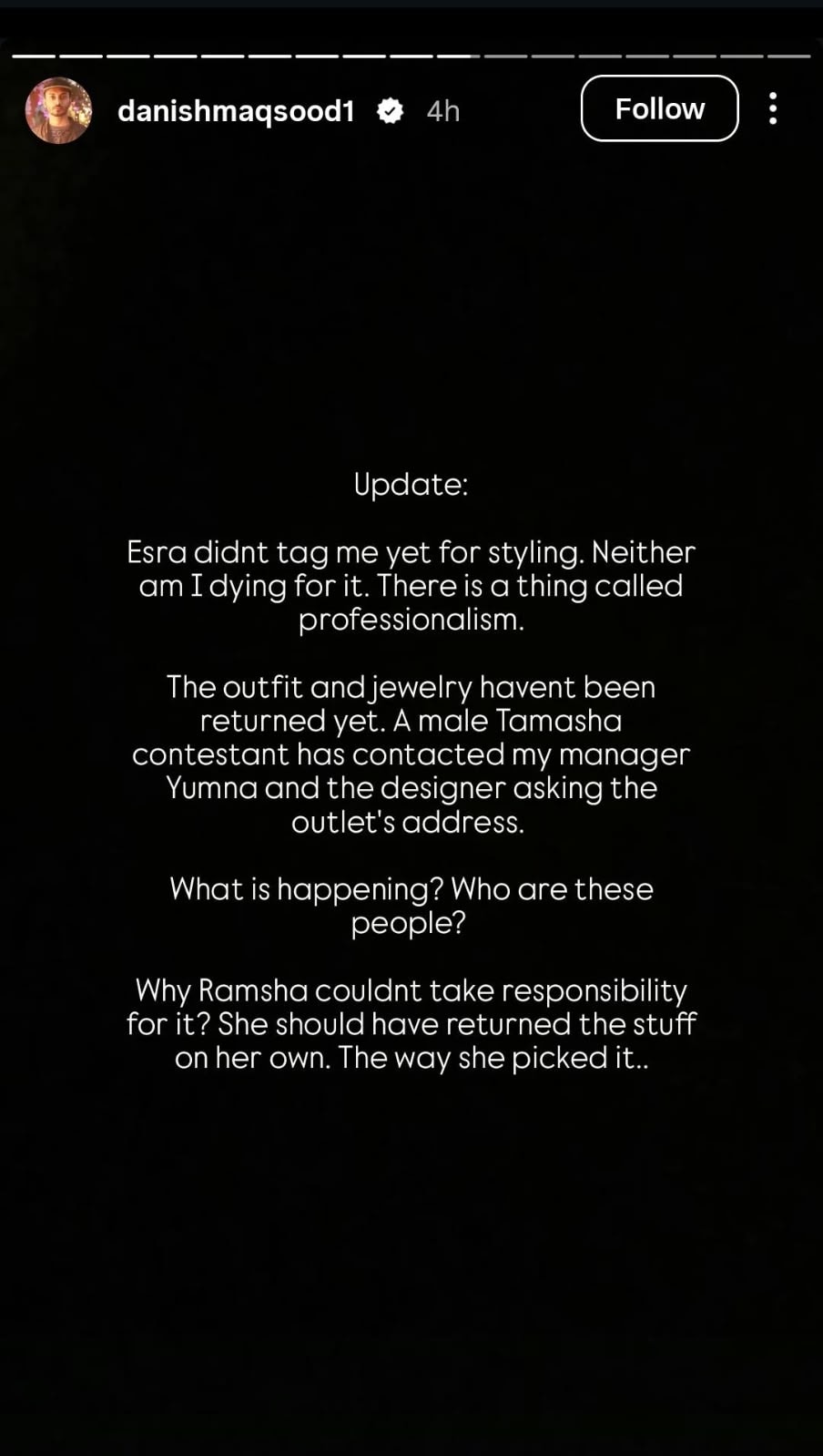 Esra Ayesha & Ramsha Salahuddin From Tamasha Land In Controversy
