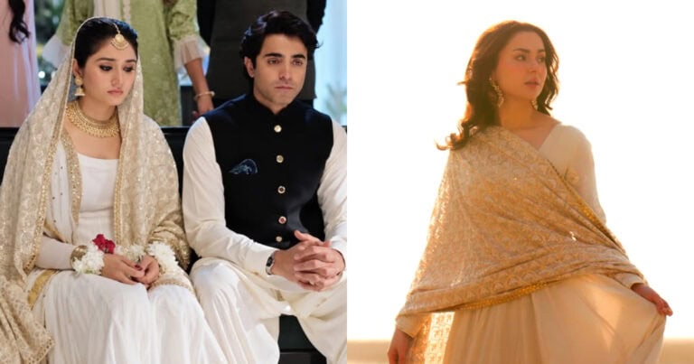 Durefishan Nikkah Outfit Details From Dar e Nijaat