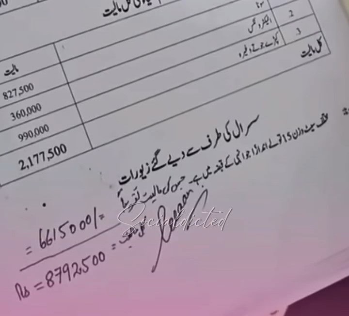 Astonishing Details In Rajab Butt & Eman Fatima Dowry Case