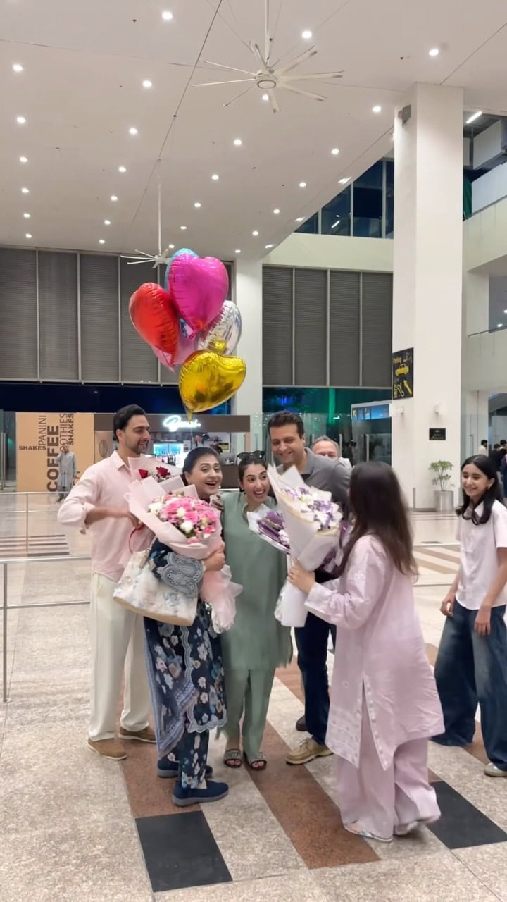 Rabia Javaid Sheikh Receives Sweet Welcome After Tamasha Elimination